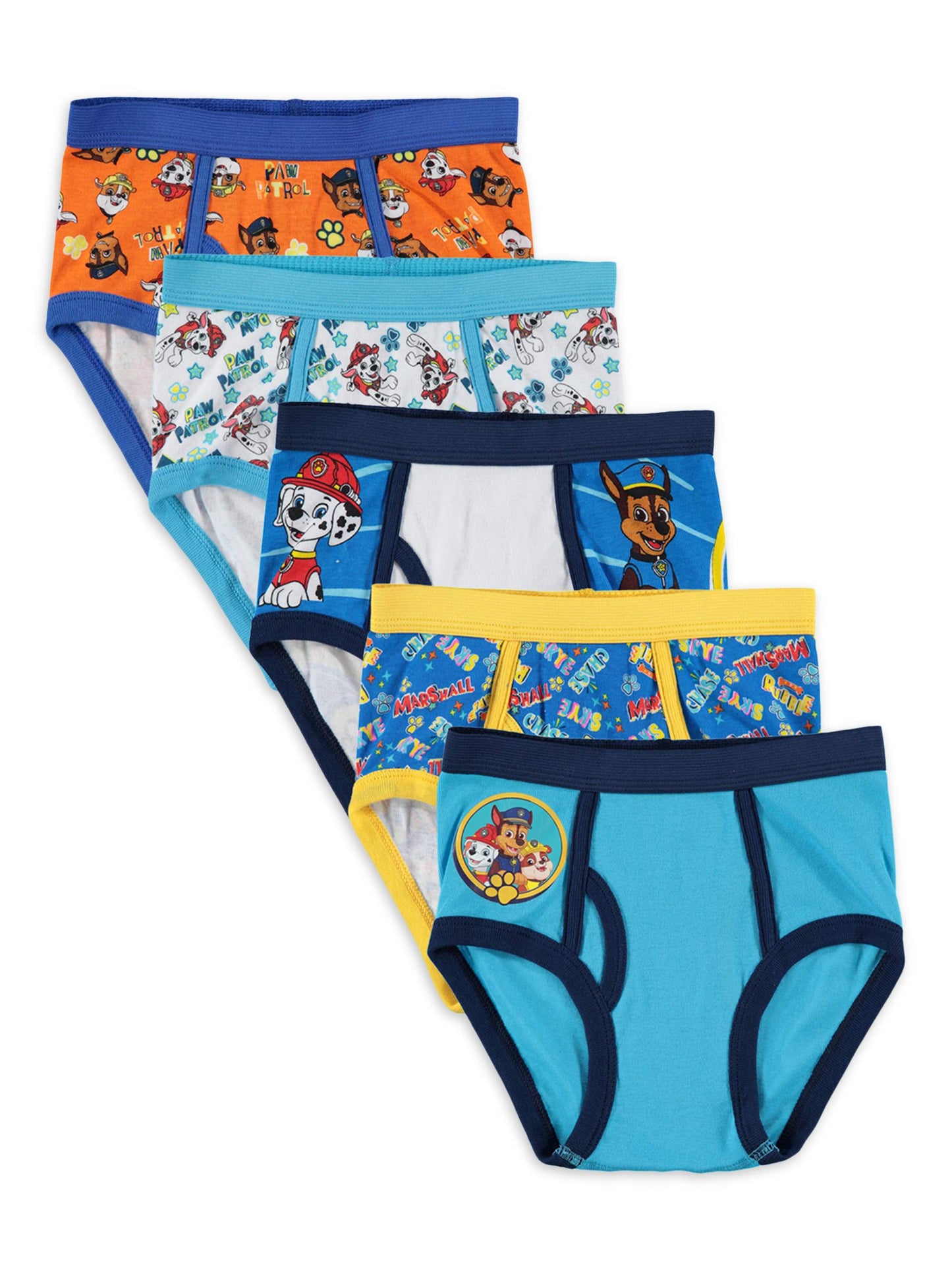 Calzoncillo Handcraft Paw Patrol x 5 Unidades Talla 4