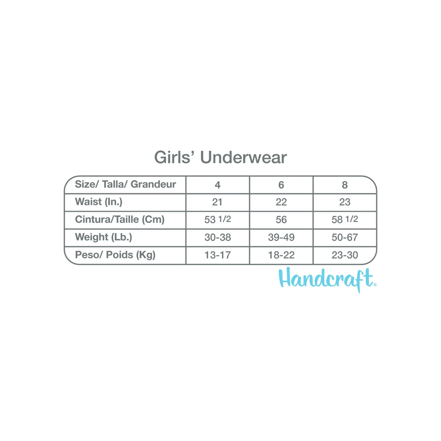 Pantys  Handcraft  de Minnie x 7 Talla 4